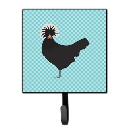Carolines Treasures Polish Poland Chicken Blue Check Leash or Key Holder BB8008SH4